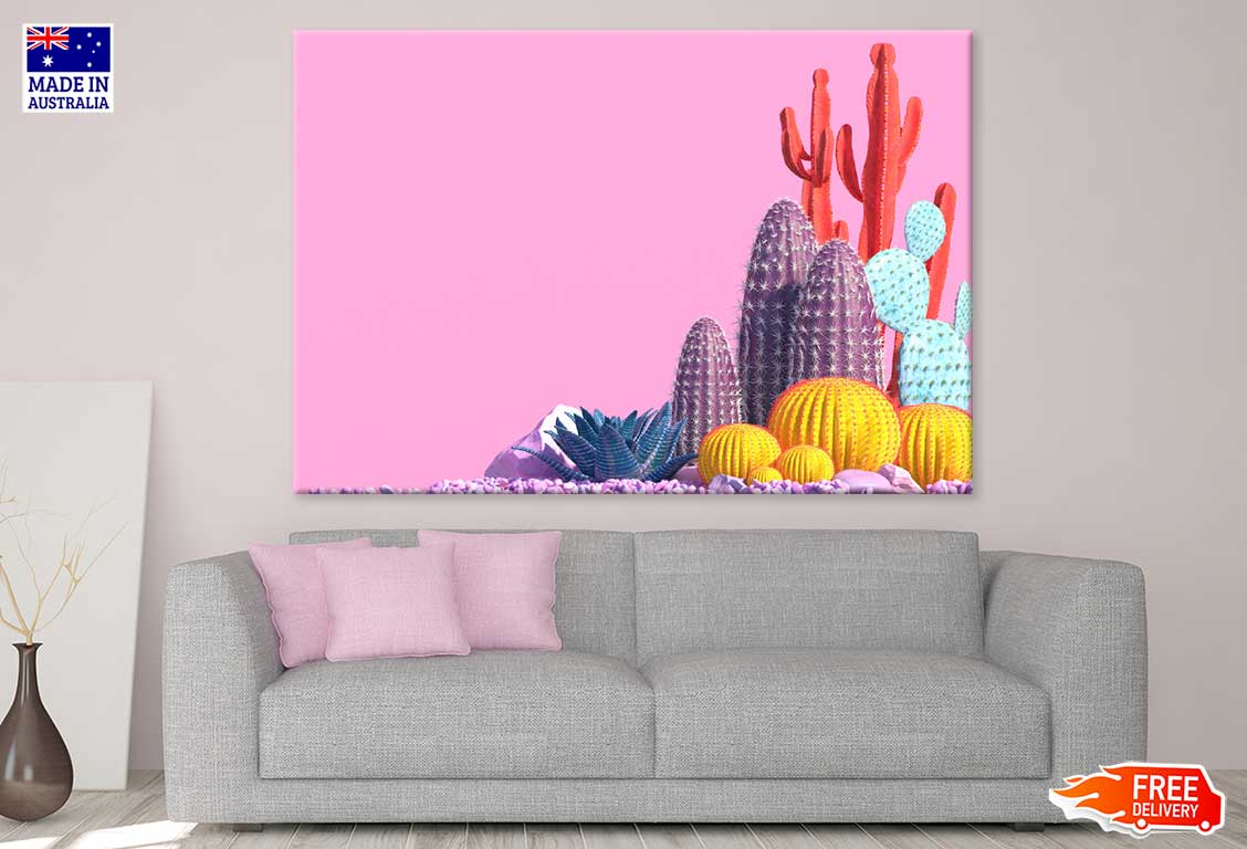 Cactus Plants Design Photograph Print 100% Australian Made
