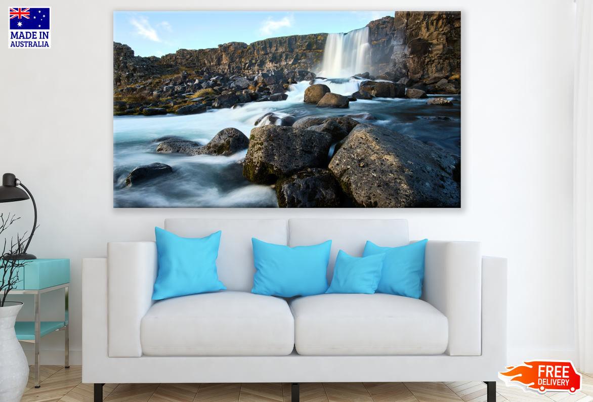 Stunning Waterfall Photograph Print 100% Australian Made