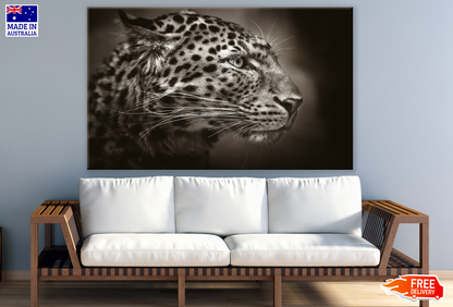 Leopard Face Portrait Photograph Print 100% Australian Made