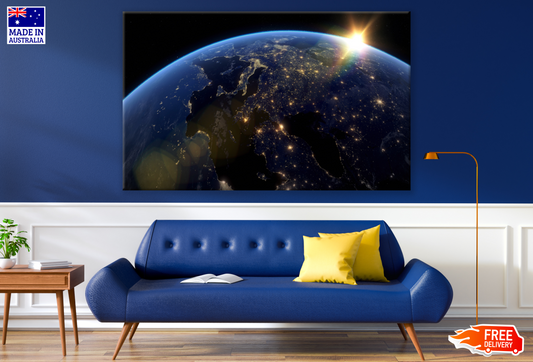 Earth Space Photograph Print 100% Australian Made