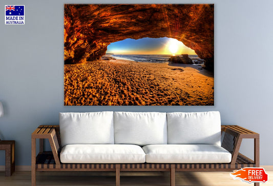 New South Wales Beach Sunset View Photograph Print 100% Australian Made