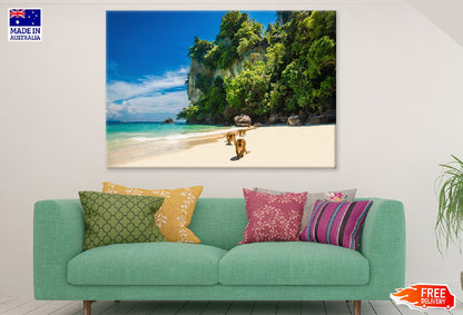 Monkey Beach View Phi Phi Islands Photograph Print 100% Australian Made