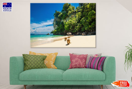 Monkey Beach View Phi Phi Islands Photograph Print 100% Australian Made