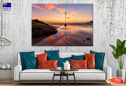 Tenby Seascape & Sunrise Scenery Photograph Print 100% Australian Made