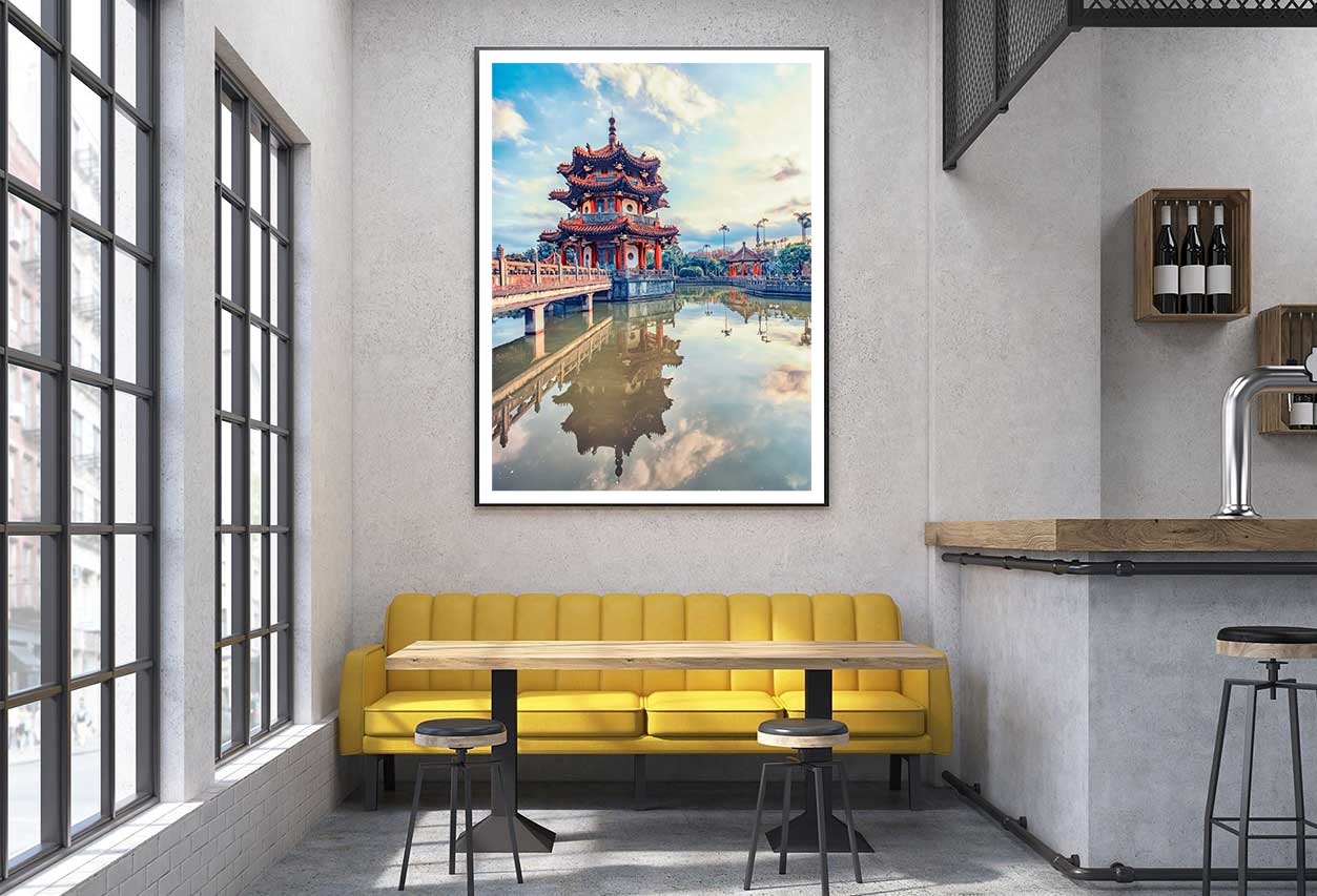 2/28 Peace Park with Lake Photograph Taiwan Home Decor Premium Quality Poster Print Choose Your Sizes