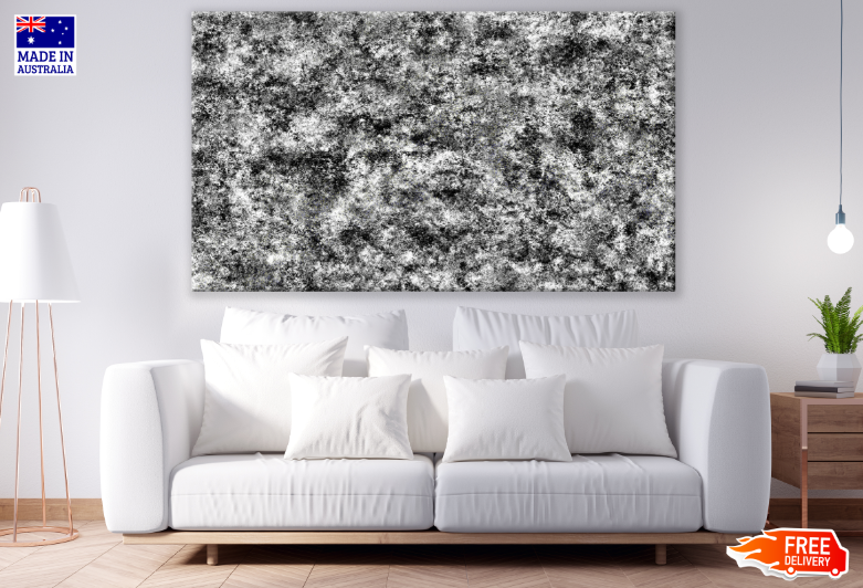 B&W Abstract Design Print 100% Australian Made