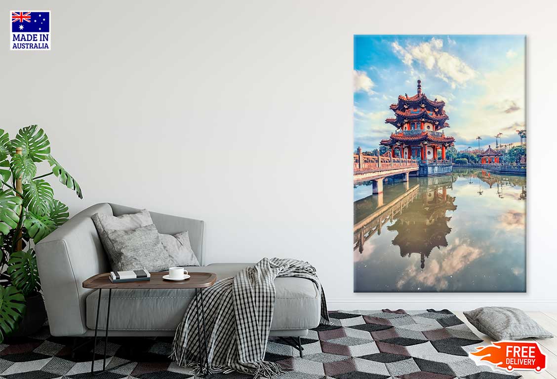 2/28 Peace Park with Lake View Taiwan Print 100% Australian Made