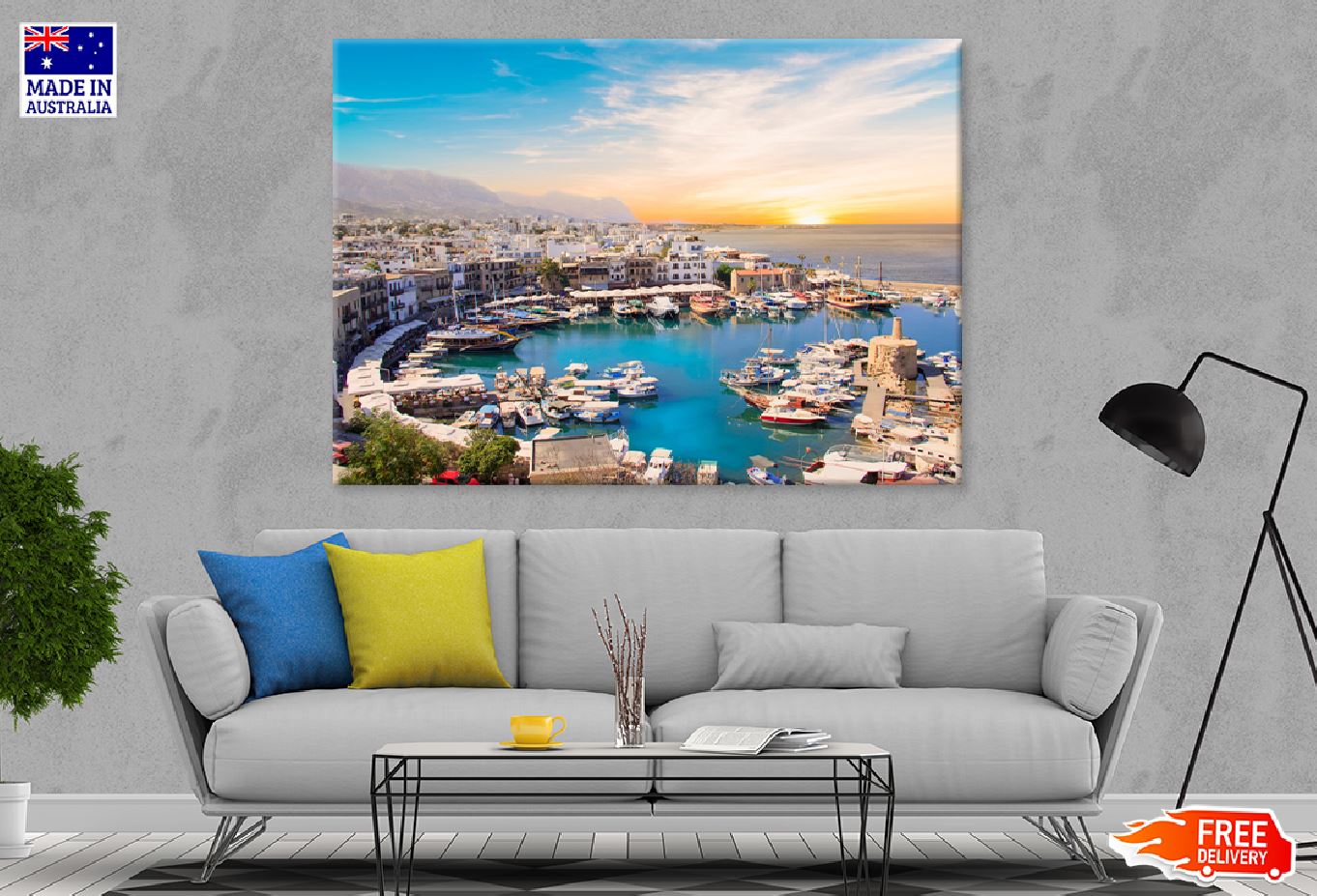 Kyrenia Bay Photograph in Kyrenia, Cyprus Print 100% Australian Made