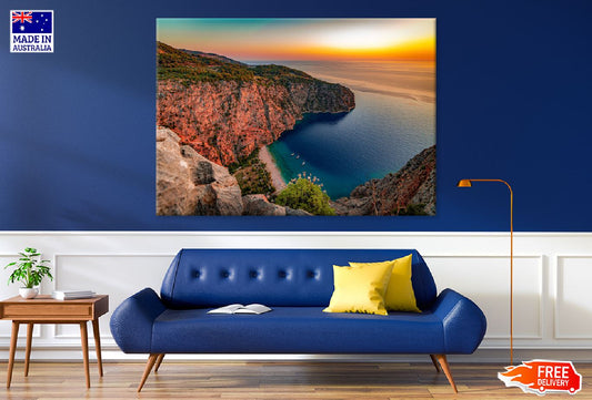 Sunset over Kelebekler Vadis View Photograph Print 100% Australian Made