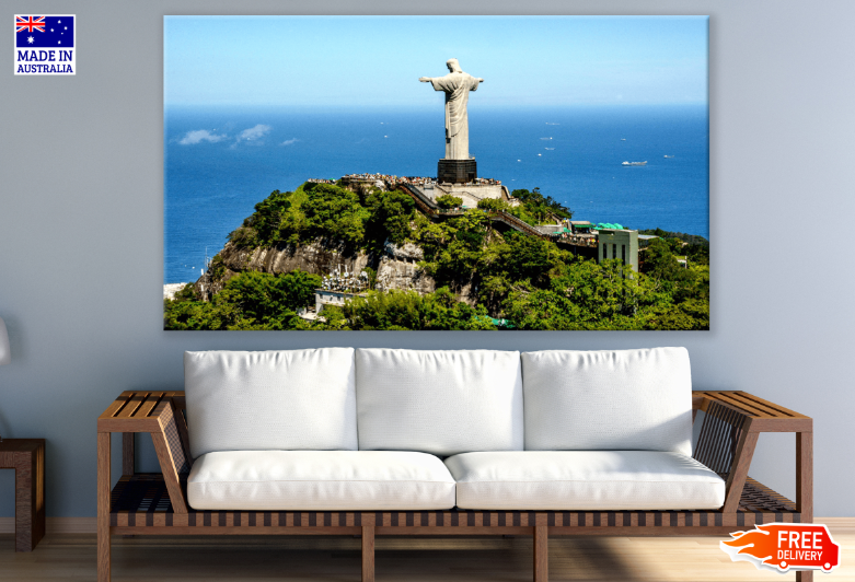 Famous Landmarks in Brazil Print 100% Australian Made
