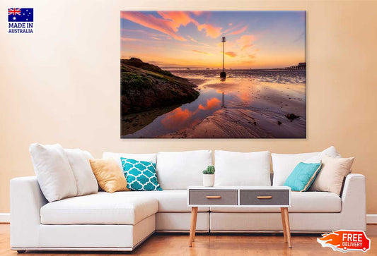Tenby Seascape & Sunrise Scenery Photograph Print 100% Australian Made