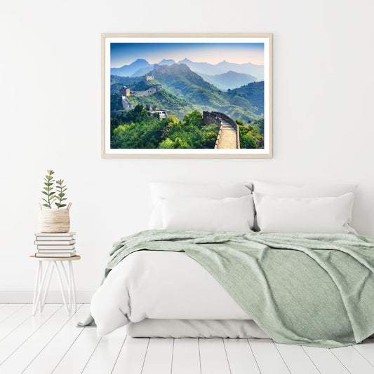 Great Wall in China Photograph Home Decor Premium Quality Poster Print Choose Your Sizes