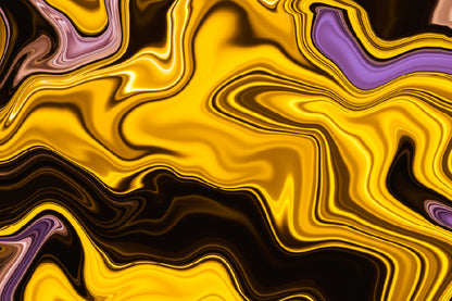 Brown Yellow & Pink Abstract Design Home Decor Premium Quality Poster Print Choose Your Sizes
