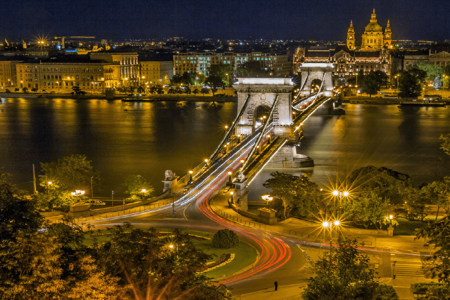 City Lights Over The Bridge Print 100% Australian Made