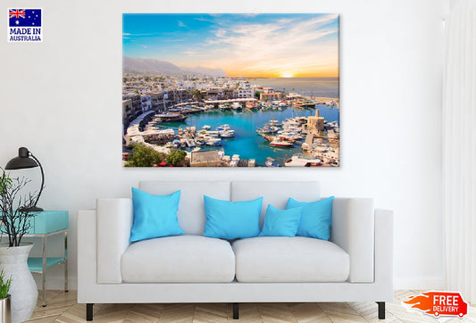 Kyrenia Bay Photograph in Kyrenia, Cyprus Print 100% Australian Made