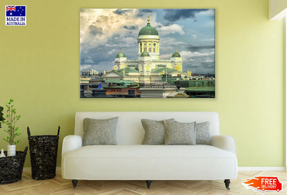 Helsinki Cathedral Dome in Finland Photograph Print 100% Australian Made