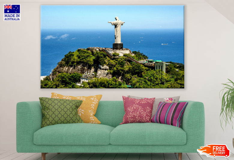 Famous Landmarks in Brazil Print 100% Australian Made