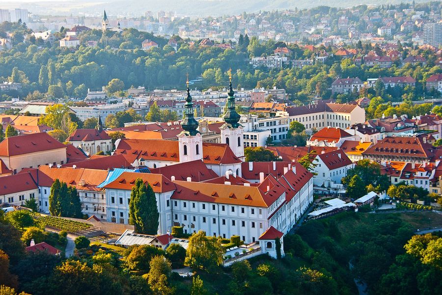Aerial View at Capital Town of Croatia Print 100% Australian Made