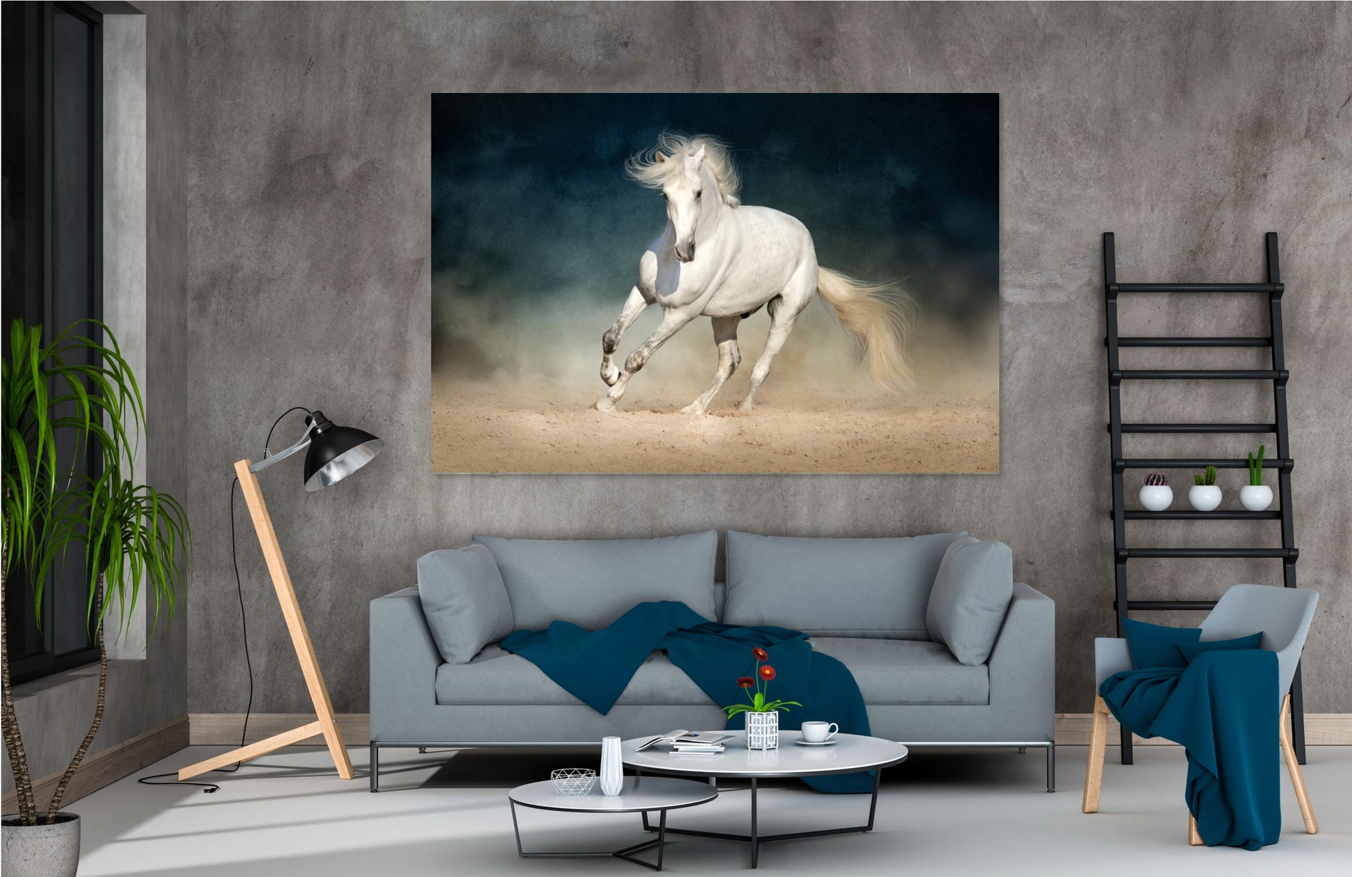 Horses couple Print 100% Australian Made