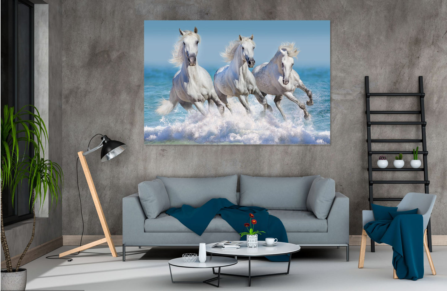 Running Horses Print 100% Australian Made