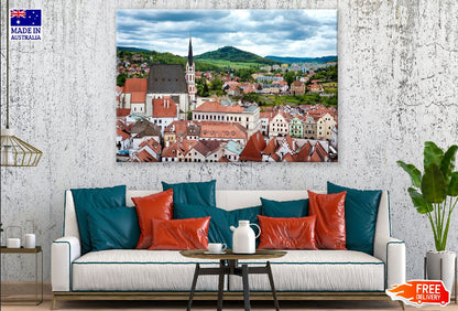 St. Vitus Church in Cesky Krumlov Prague Print 100% Australian Made
