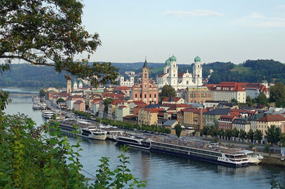 Passau in Bavaria, Germany Skyline Photograph Print 100% Australian Made