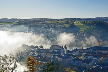 Passau City & Mountains Germany Photograph Print 100% Australian Made