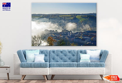 Passau City & Mountains Germany Photograph Print 100% Australian Made