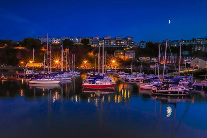 Port Coity Night View Photograph Print 100% Australian Made