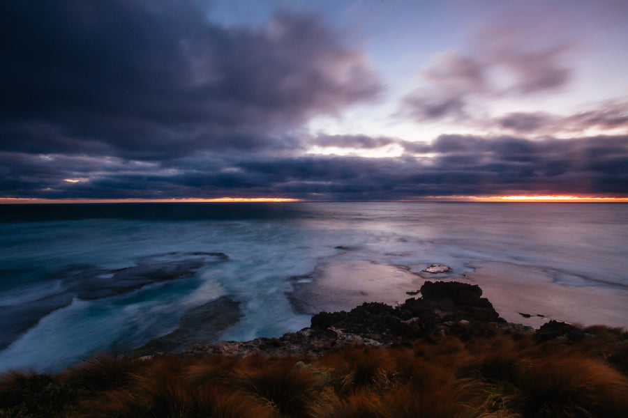 Pearses Beach & Clouds Photograph Print 100% Australian Made
