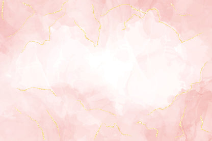 White Pink & Gold Lines Abstract Design Home Decor Premium Quality Poster Print Choose Your Sizes