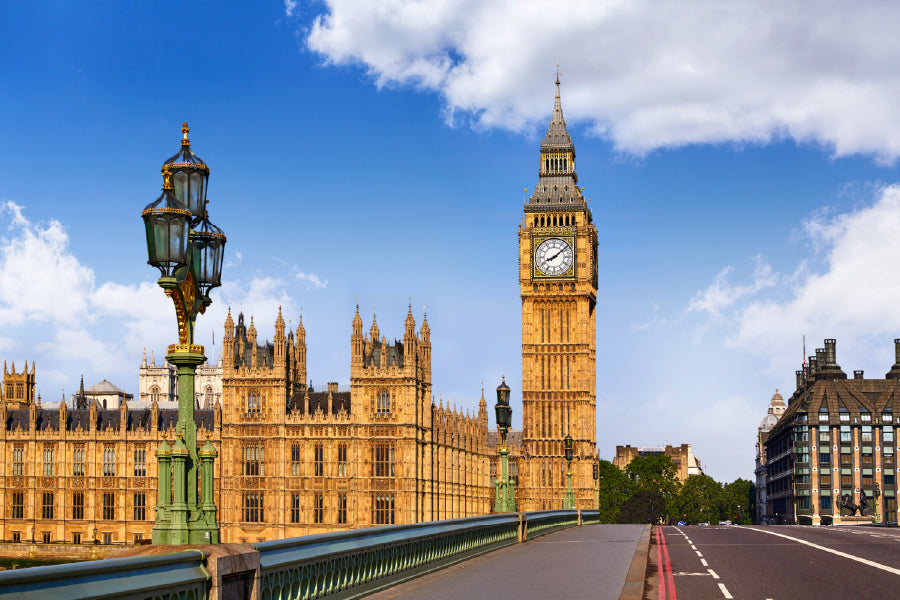 Big Ben Clock Tower & Bridge View Photograph Print 100% Australian Made