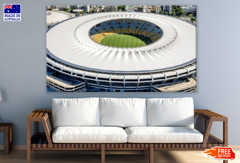 Copa América Stadium Aerial View Print 100% Australian Made