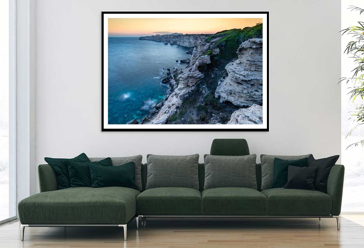 Corsica Island Aerial View Photograph France Home Decor Premium Quality Poster Print Choose Your Sizes