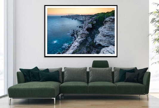 Corsica Island Aerial View Photograph France Home Decor Premium Quality Poster Print Choose Your Sizes