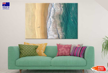 Gold Coast Sea Waves Aerial View Photograph Print 100% Australian Made