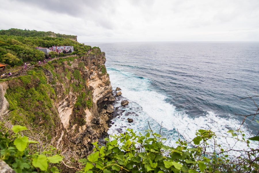 Uluwatu Temple Rock & Sea View Photograph Print 100% Australian Made