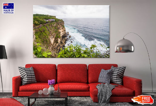 Uluwatu Temple Rock & Sea View Photograph Print 100% Australian Made