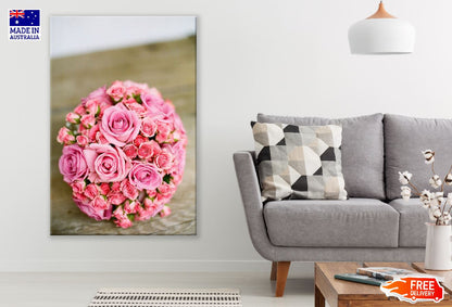 Rose Round Bouquet of Flowers Photograph Print 100% Australian Made