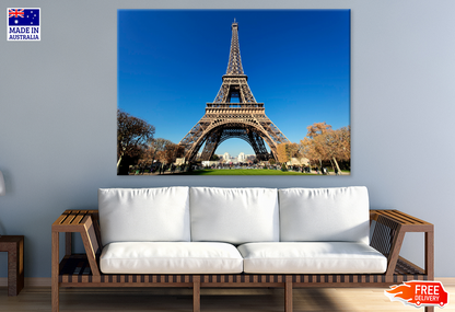 Eiffal Tower View Photograph Print 100% Australian Made