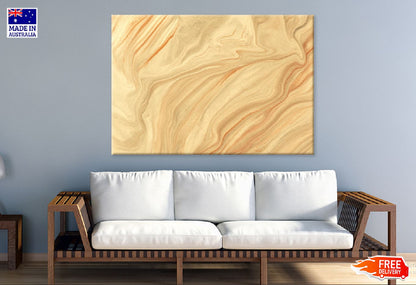 Beige Brown Marble Abstract Design Print 100% Australian Made