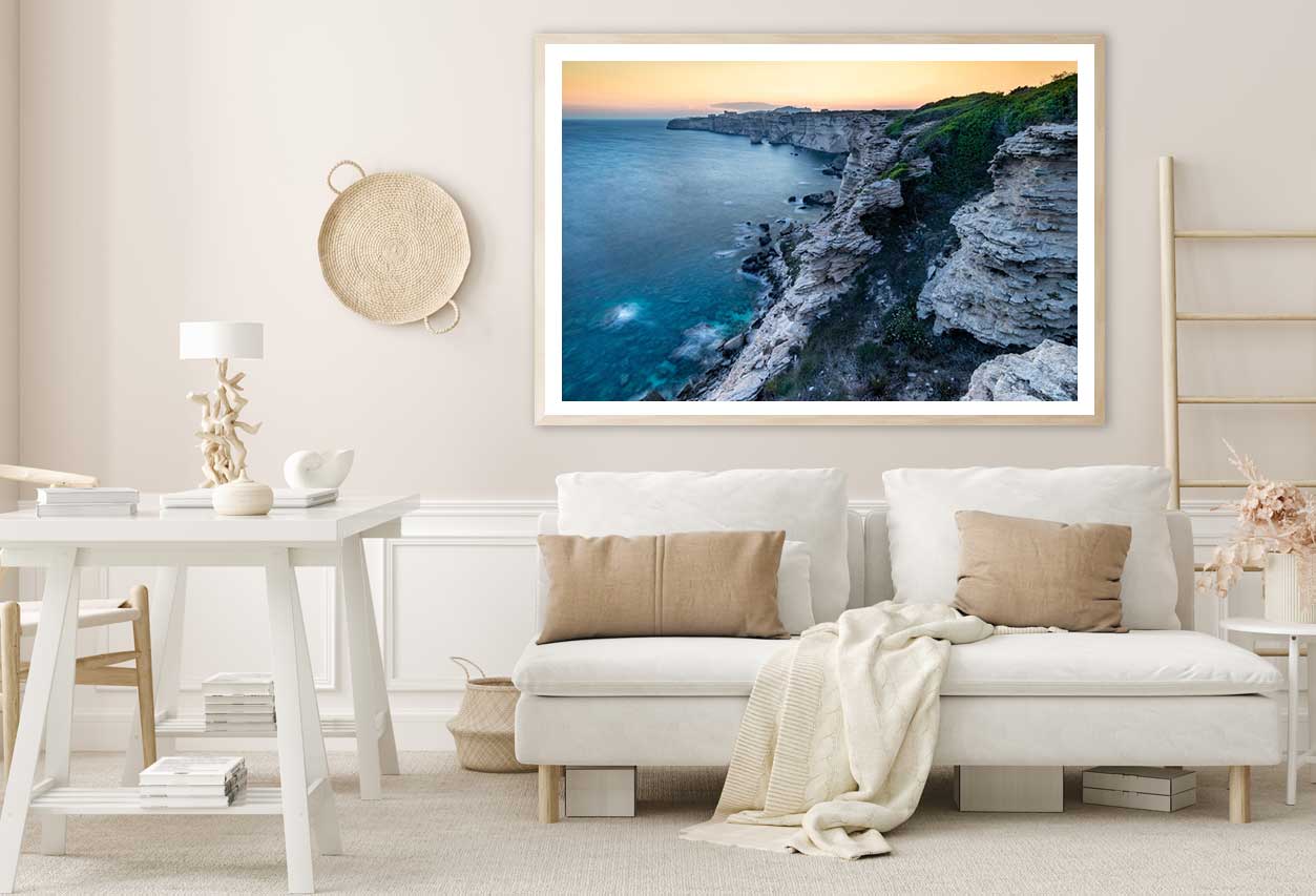 Corsica Island Aerial View Photograph France Home Decor Premium Quality Poster Print Choose Your Sizes