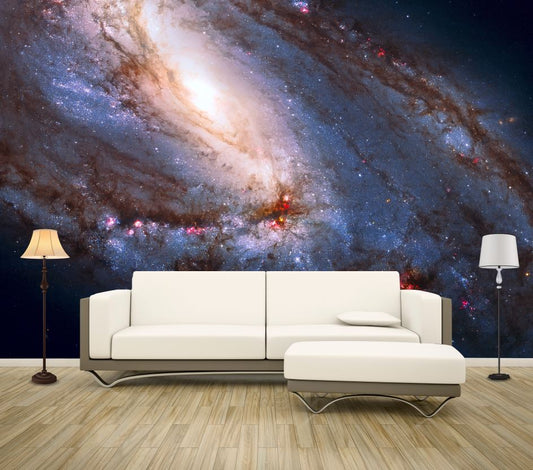 Wallpaper Murals Peel and Stick Removable Galaxy View High Quality