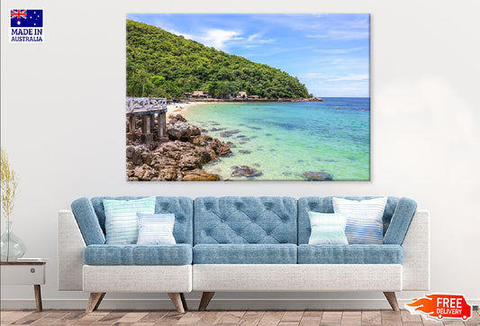 Sangwan Beach View Thailand Photograph Print 100% Australian Made