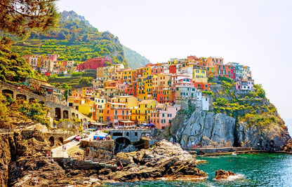 Stunning Houses Sea View Scenery Home Decor Premium Quality Poster Print Choose Your Sizes