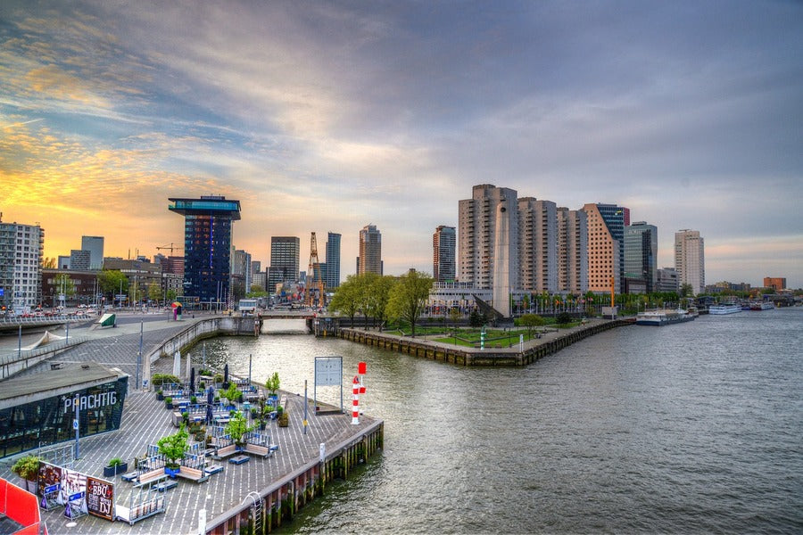 Rotterdam City Netherlands Photograph Print 100% Australian Made