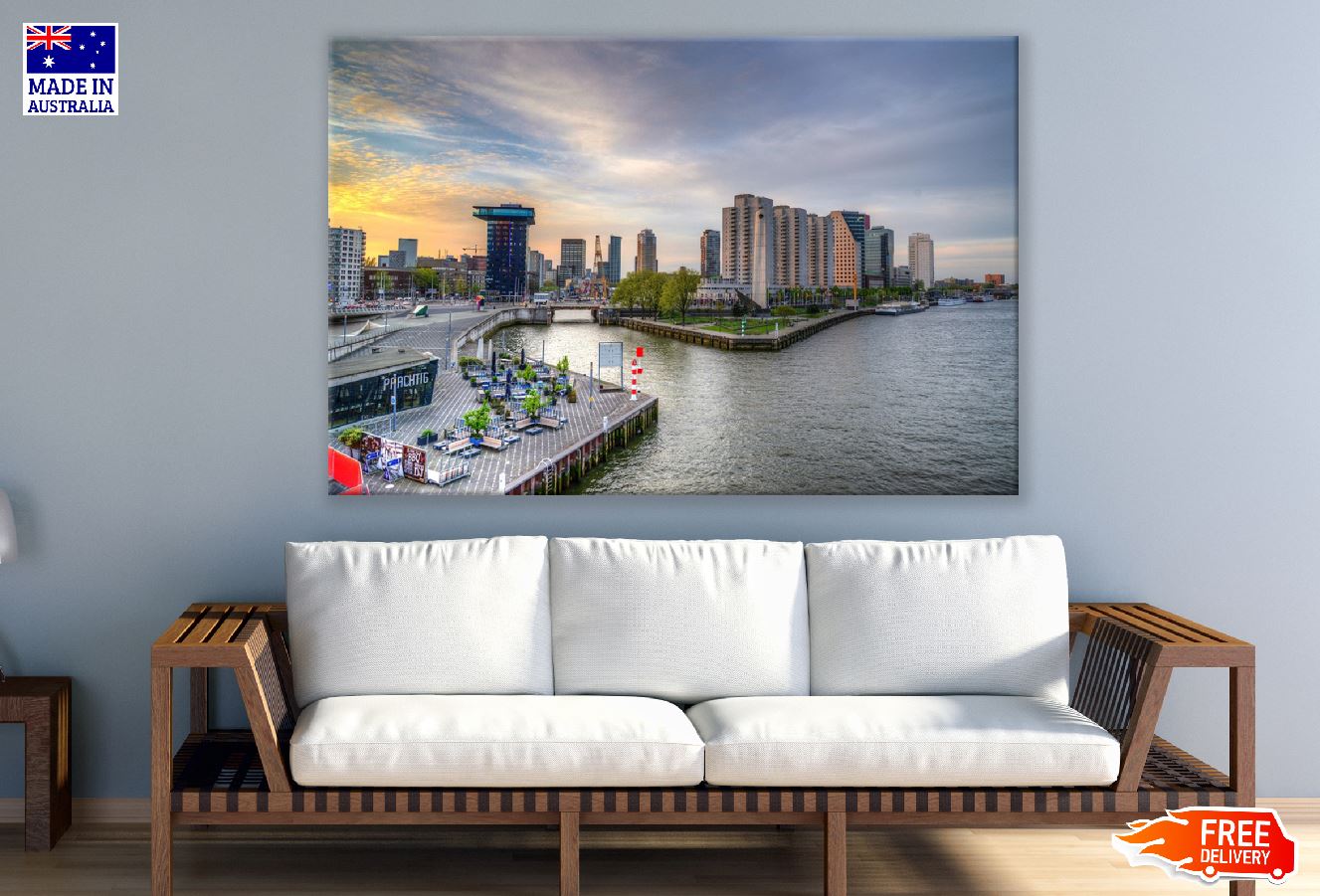Rotterdam City Netherlands Photograph Print 100% Australian Made