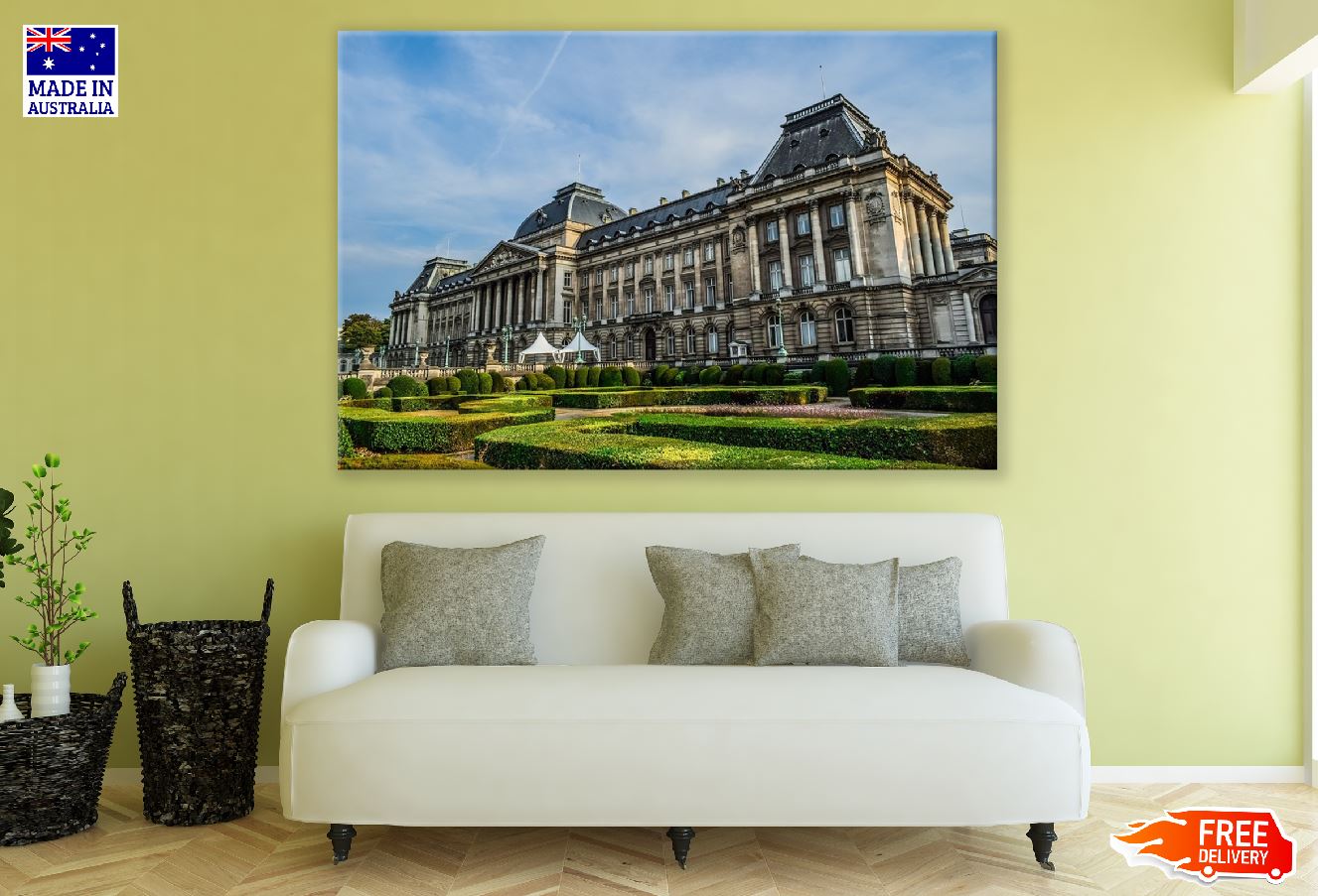 Royal Palace of Brussels Photograph, Belgium Print 100% Australian Made