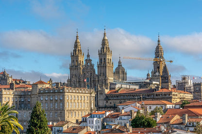 Cathedral of Santiago de Compostela in Galicia, Spain Photograph Print 100% Australian Made