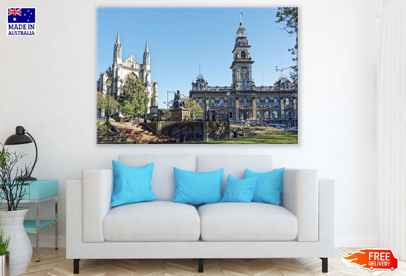 Dunedin Town Hall Photograph, New Zealand Print 100% Australian Made